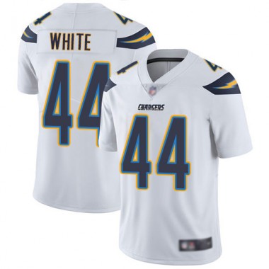 Los Angeles Chargers NFL Football Kyzir White White Jersey Men Limited #44 Road Vapor Untouchable->los angeles chargers->NFL Jersey